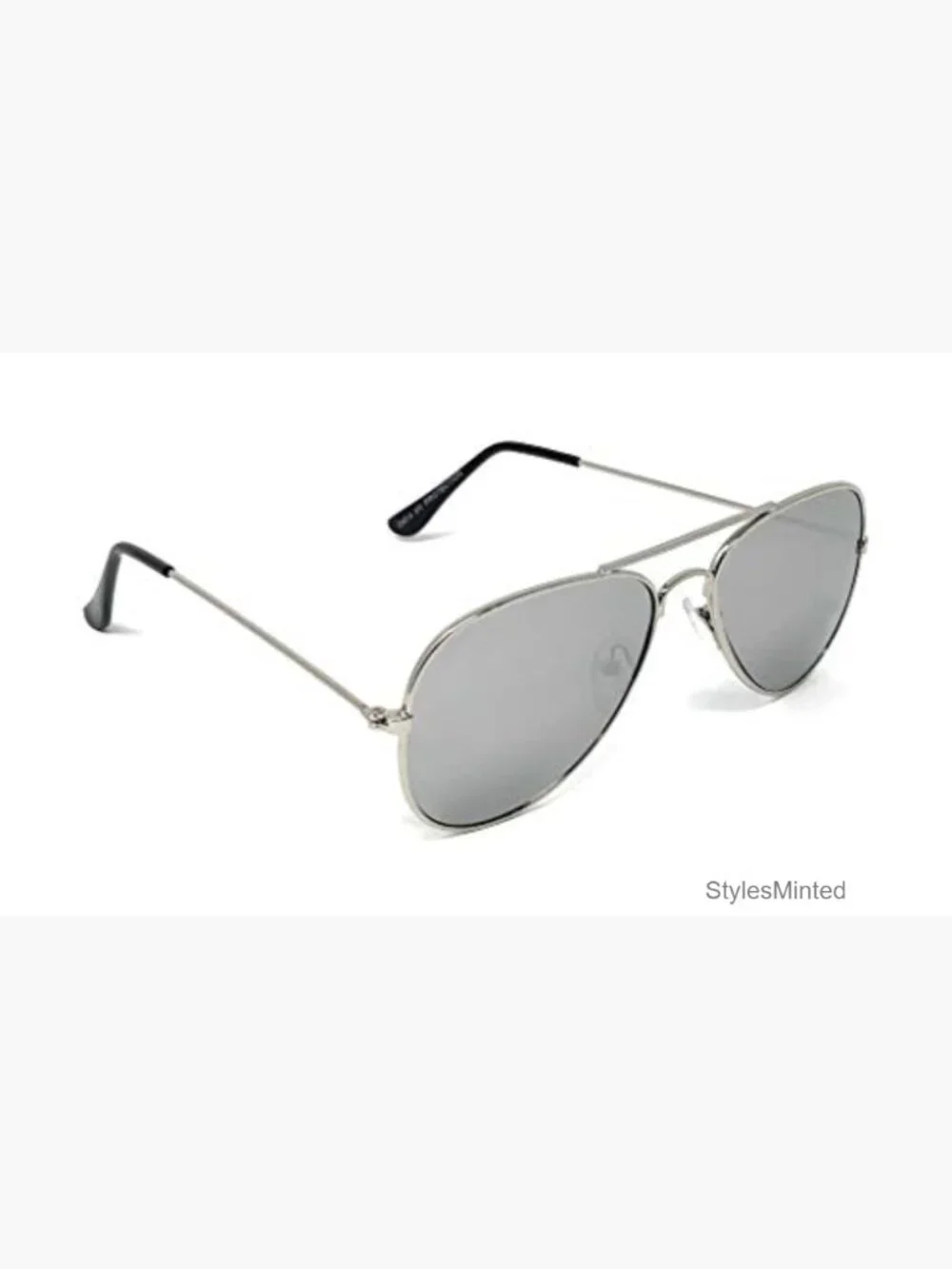 Kids Metal Aviator Sunglasses UV400 Protection Adjustable